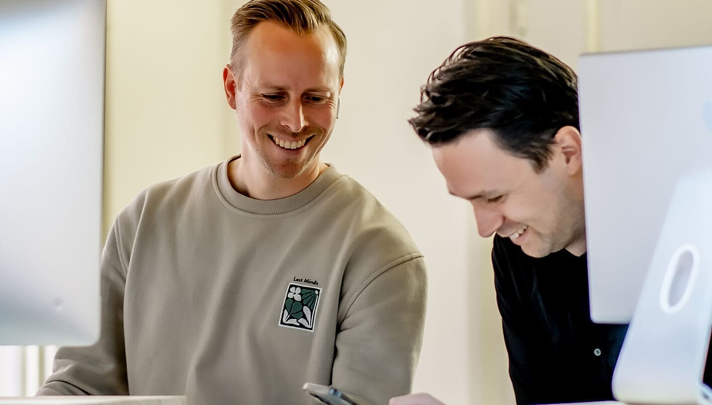 Foto van Leroy Werinussa en Brian van der Veer